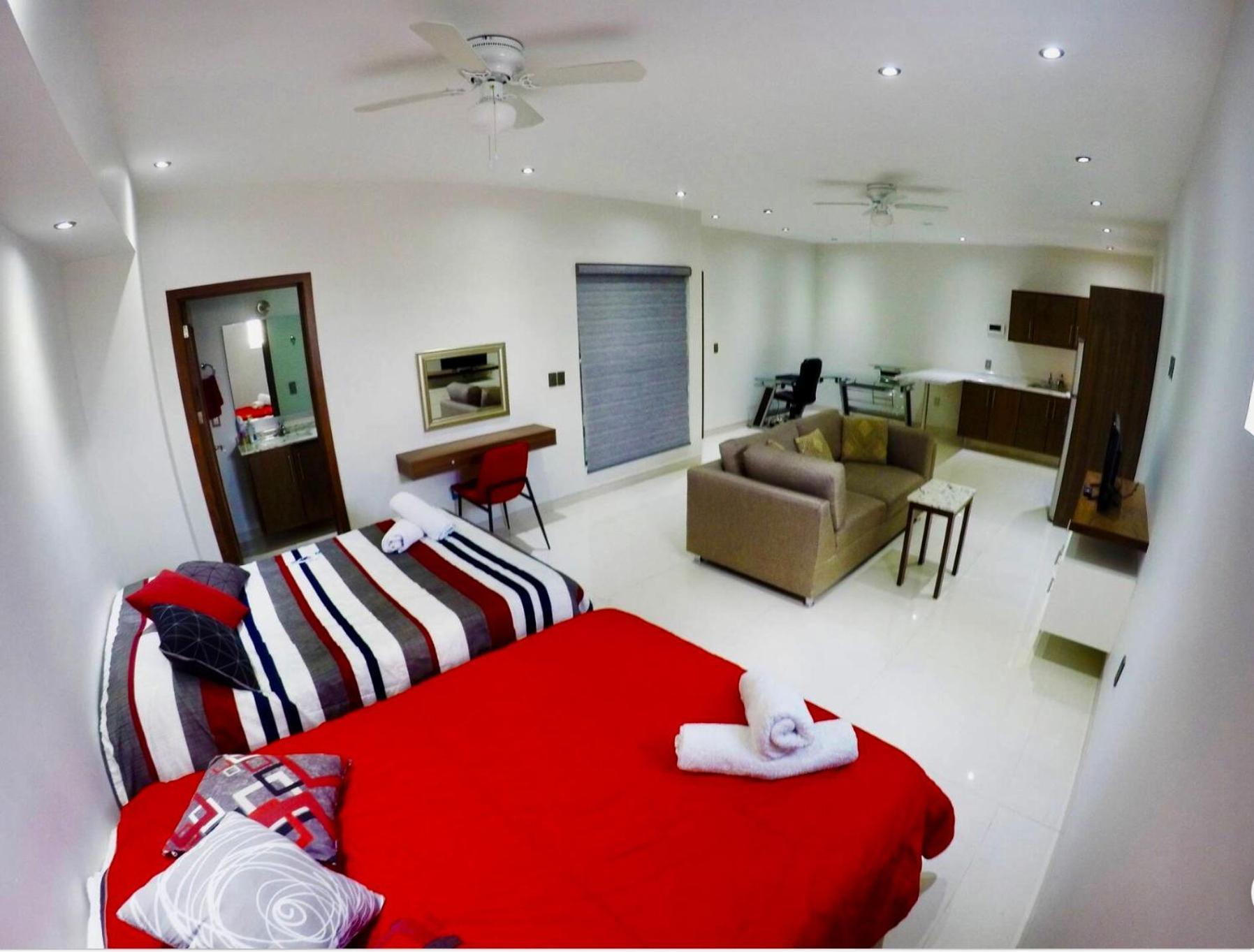 En El Centro 3 Hermoso Loft Familiar Ac Wifi 300 Mbps Aguascalientes Exterior foto